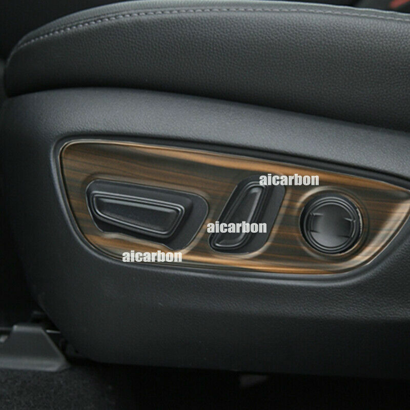 Wood Grain Interior for Seat Handle Panel Cover Trim for Toyota Highlander 2020-2022