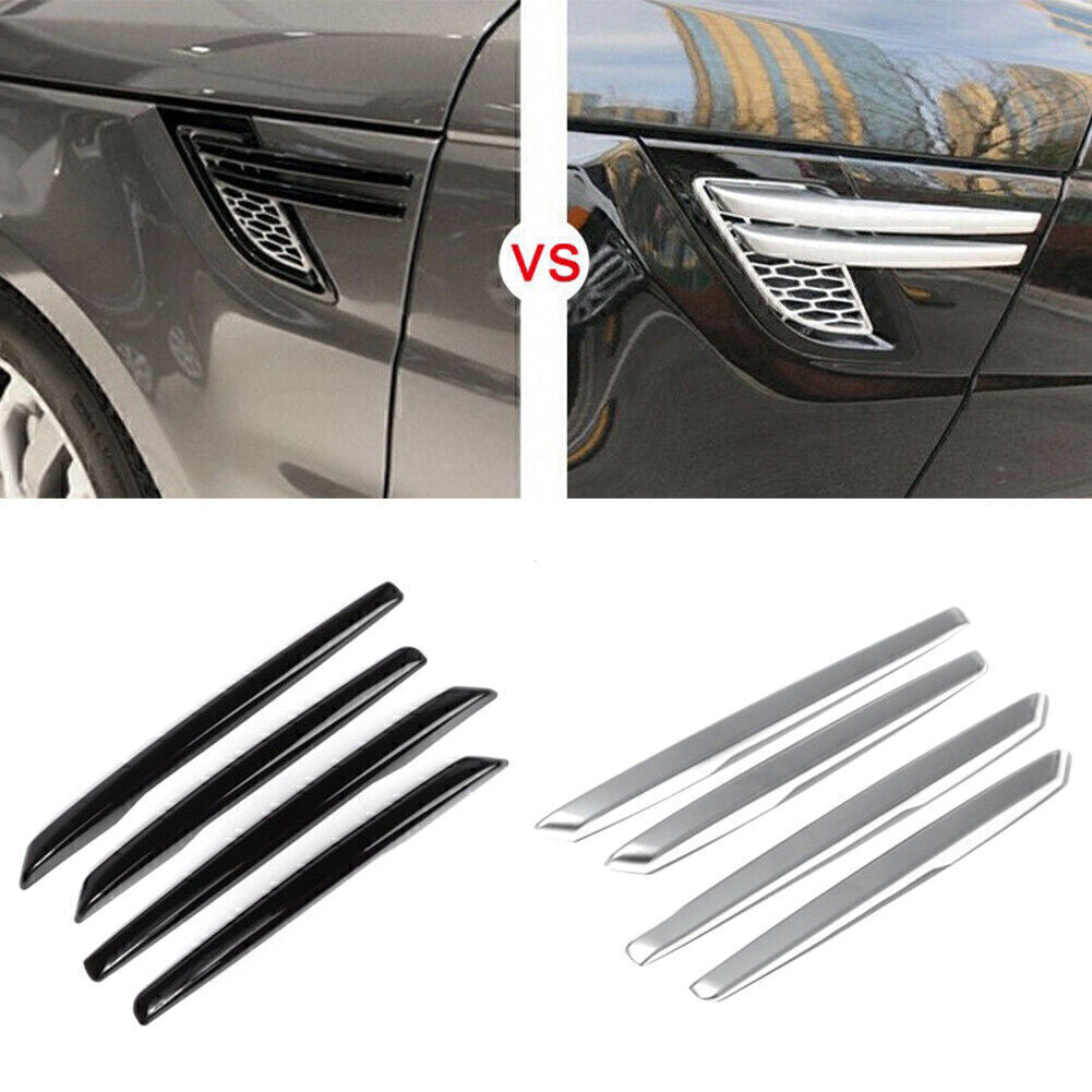 4x Car Side Fender Air Wing Vent Cover Trims Fit for Range Rover Sport 14-17 Q