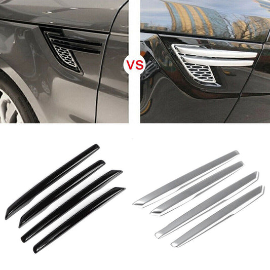 4x Car Side Fender Air Wing Vent Cover Trims Fit for Range Rover Sport 14-17 Q