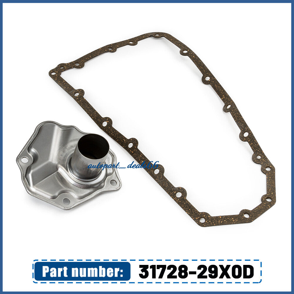 for Nissan 2016-2020 Transmission Oil Filter & GASKET 31728-29X0D 31726-28X0A
