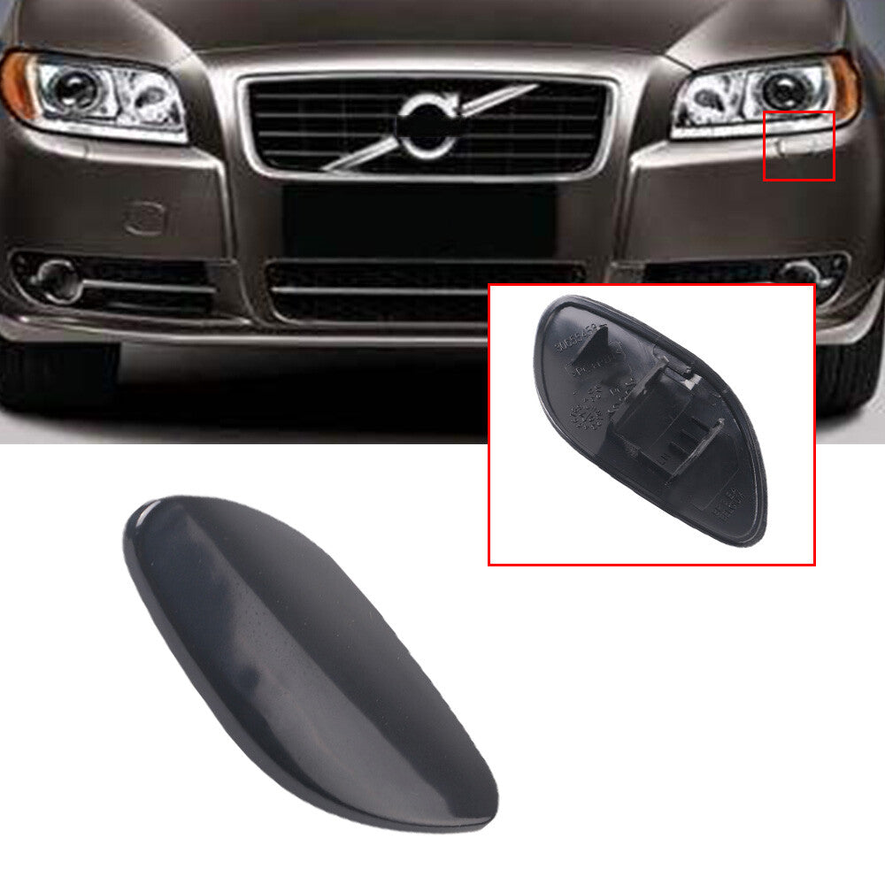 39870059 Headlight Wash Nozzle Cover Fits 2007-2013 for Volvo S80 Left (Driver Side) Q