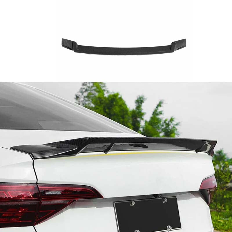 Carbon Fiber Car Rear Boot Spoiler for Volkswagen for Jetta Mk7 Wing Flap 2019-2023