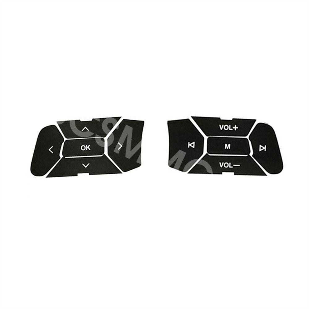 Car Button Stickers For Steering Wheel Control Fit for FORD for MUSTANG 2015-2018 Q