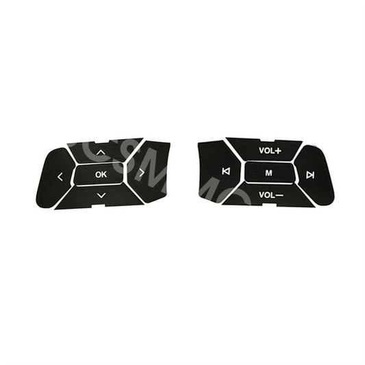 Car Button Stickers For Steering Wheel Control Fit for FORD for MUSTANG 2015-2018 Q