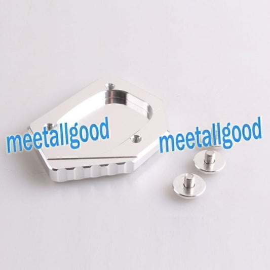 Side Kickstand Stand Extension Plate Silver for CBR500 R/X/F 2013-2014 Q