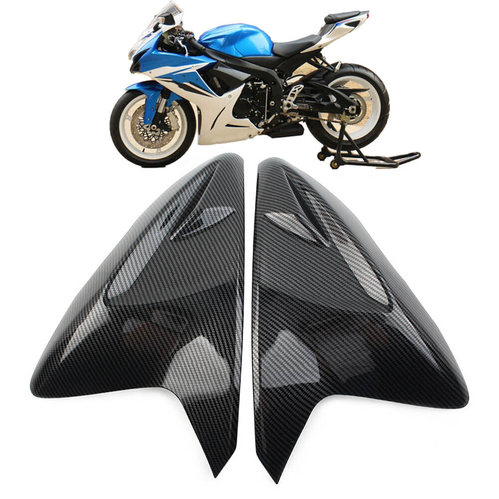 for SUZUKI GSXR 600 750 2011-19 Gas Tank Side Cover Fairing Carbon Fiber Pattern