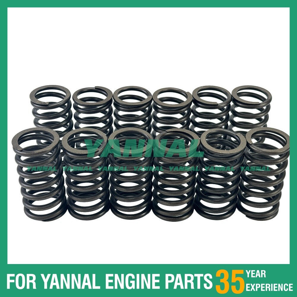 High-performance valve spring compatible with 6D105 engine diesel parts -