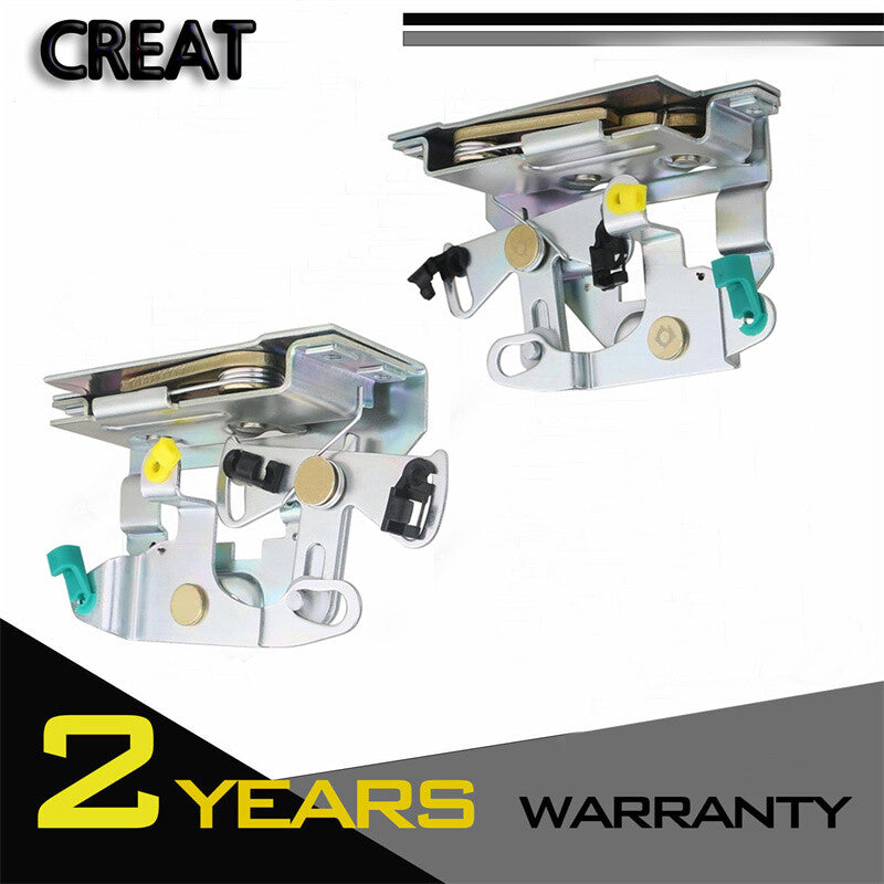 Pair Sturdy Metal Door Lock Latch Set for Jeep for Wrangler 87-95 55074951 55074950