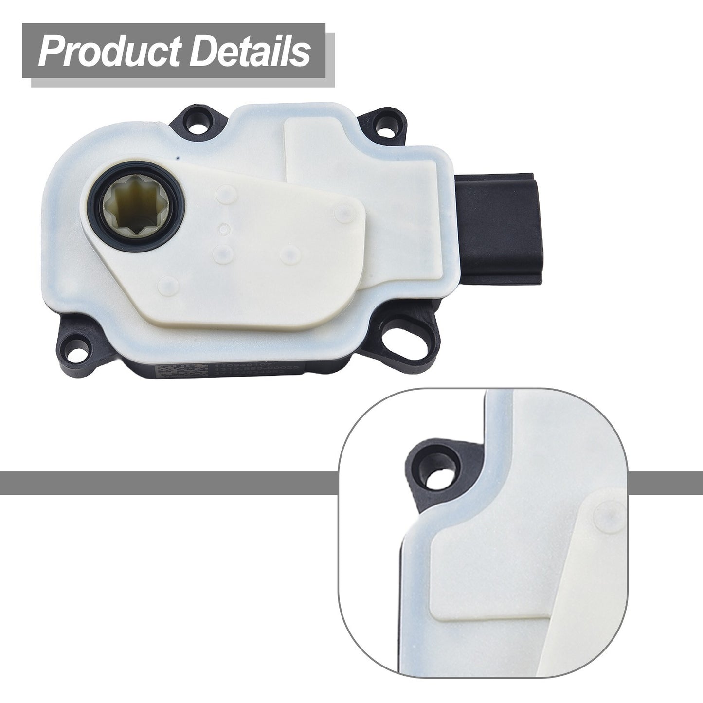 Shutter Grille Air Actuator with Connector for Nissan For Rogue 2017 2020