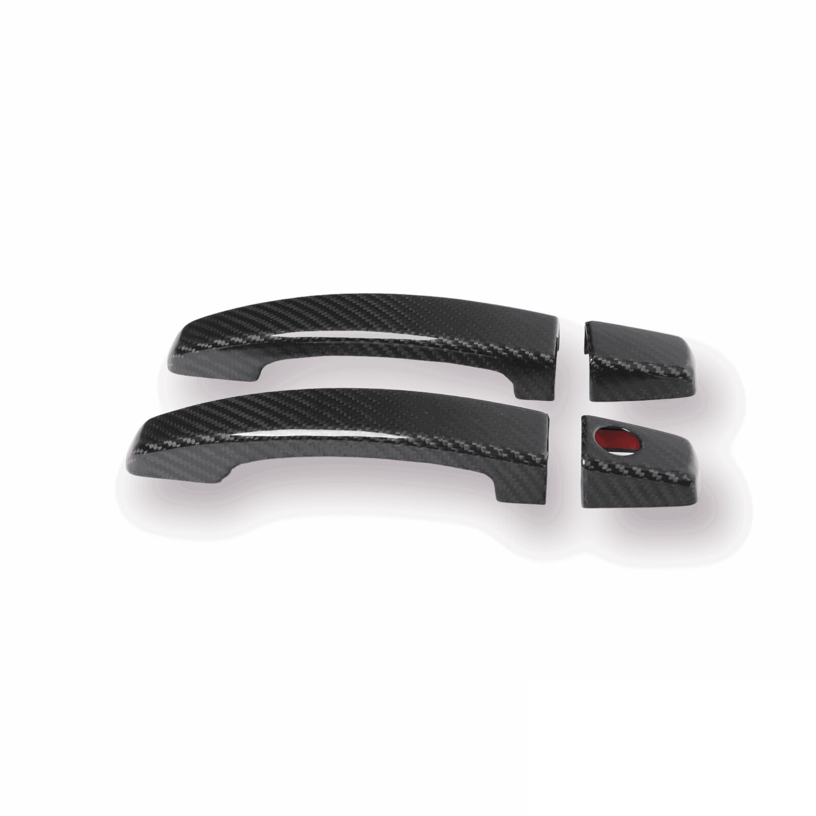 For 2010-2015 for Chevy Camaro Door Handle Covers Overlay Carbon Fiber style 2pcs