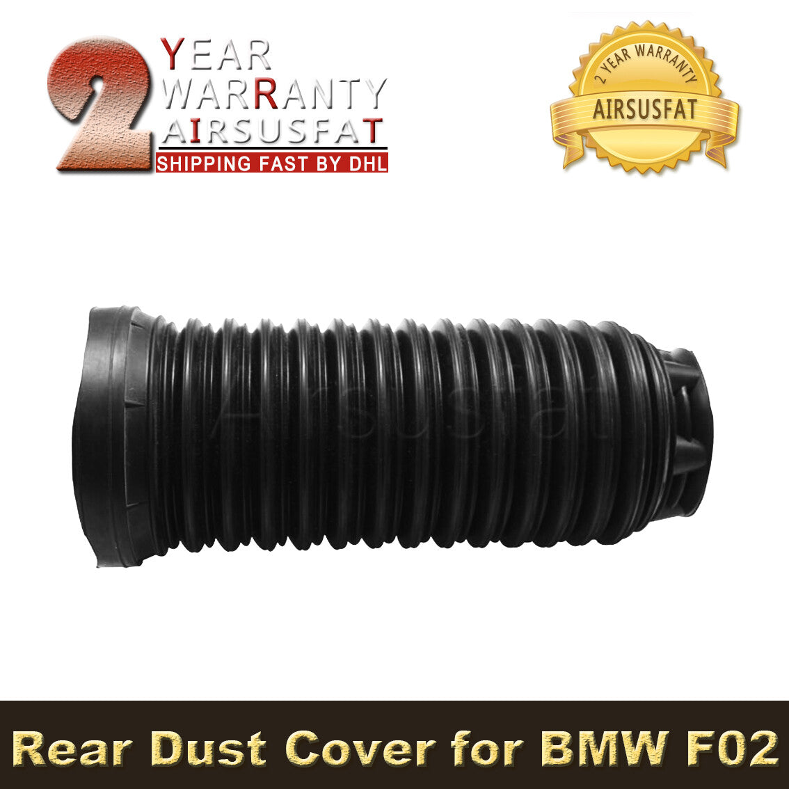1pc Rear Dust Cover for BMW F01 F02 740i Air Suspension Shock Kit 37126791676
