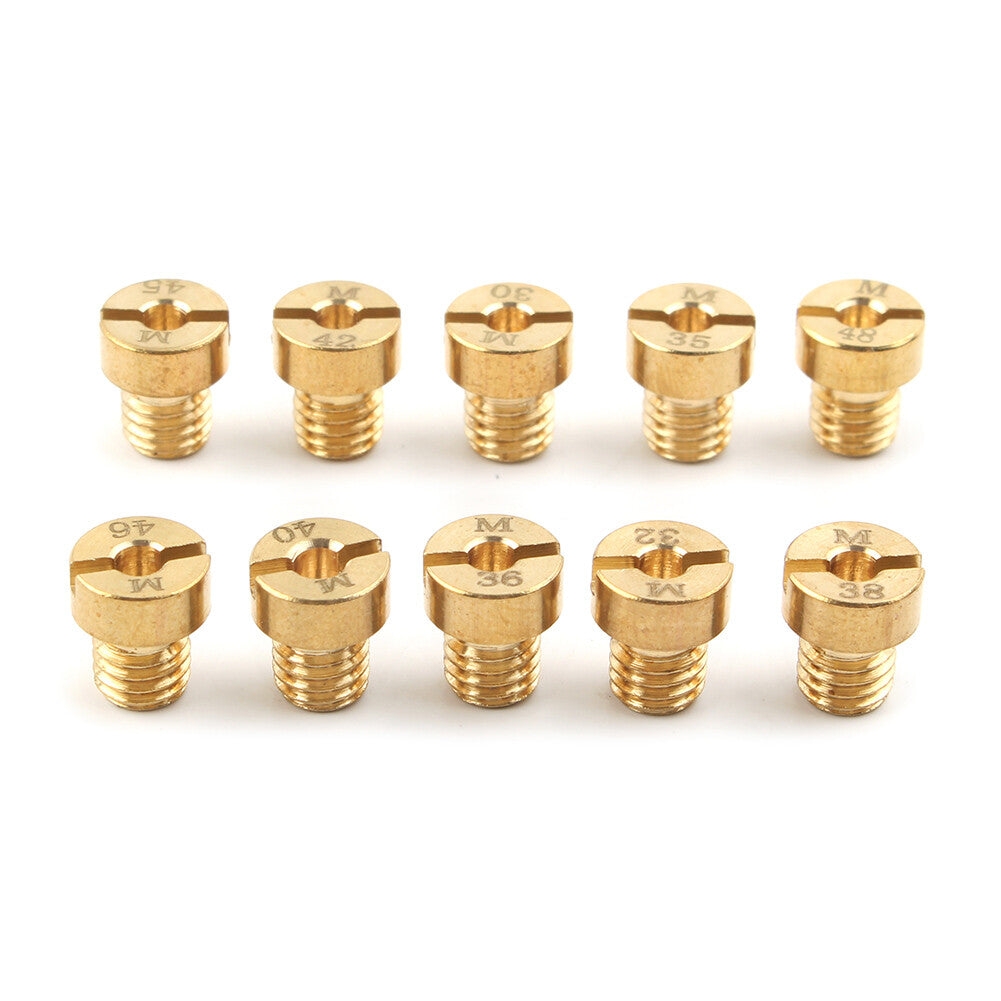 10x M5 Main jet For Dellorto Carburetor SHA SHB UA UB PHBG VHB-CS VHBT-CS 90-110 Q