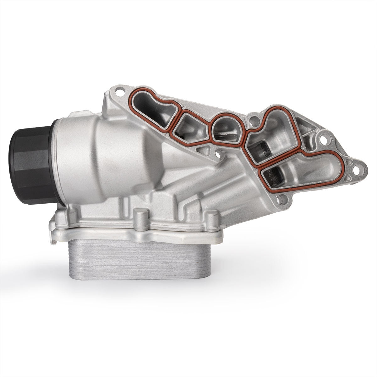 Oil Filter Housing With Cooler for Mercedes Benz C E G ML S SLK-Class 2721800510 Q