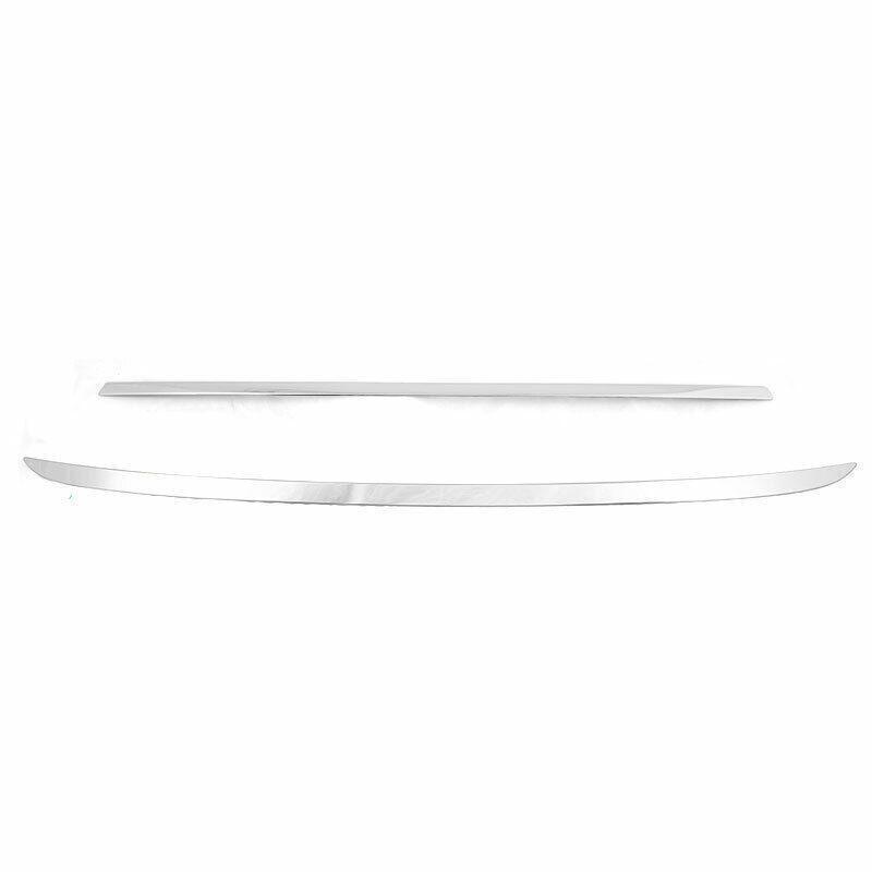 Chrome Steel Rear Door Trunk Lid Tailgate Strip Trim For Model 3 2017-2023 n