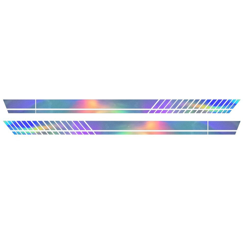 Car Truck Side Skirt Door Racing Graphic Vinyl Sticker Decal Stripes Decoration
