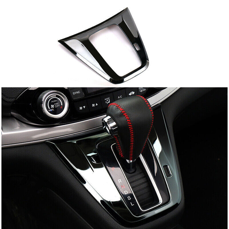 for Honda CRV CR-V 2017-2021 ABS Carbon Fiber Look Steering Wheel Cover Trim v