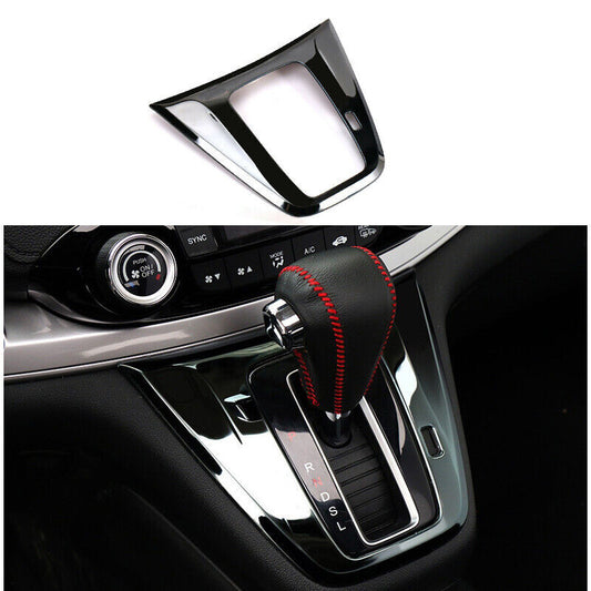 for Honda CRV CR-V 2017-2021 ABS Carbon Fiber Look Steering Wheel Cover Trim v