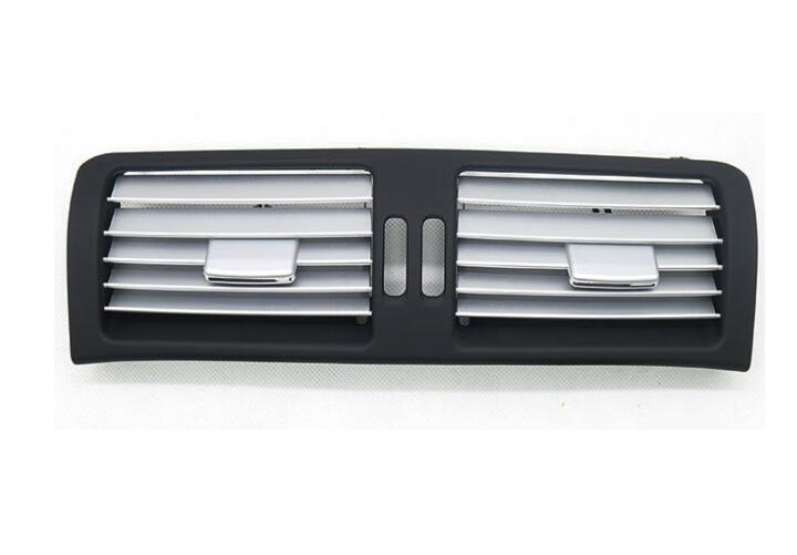 Front black chrome console grill dashboard AC air vents for Mercedes W251 R320 R350 - n