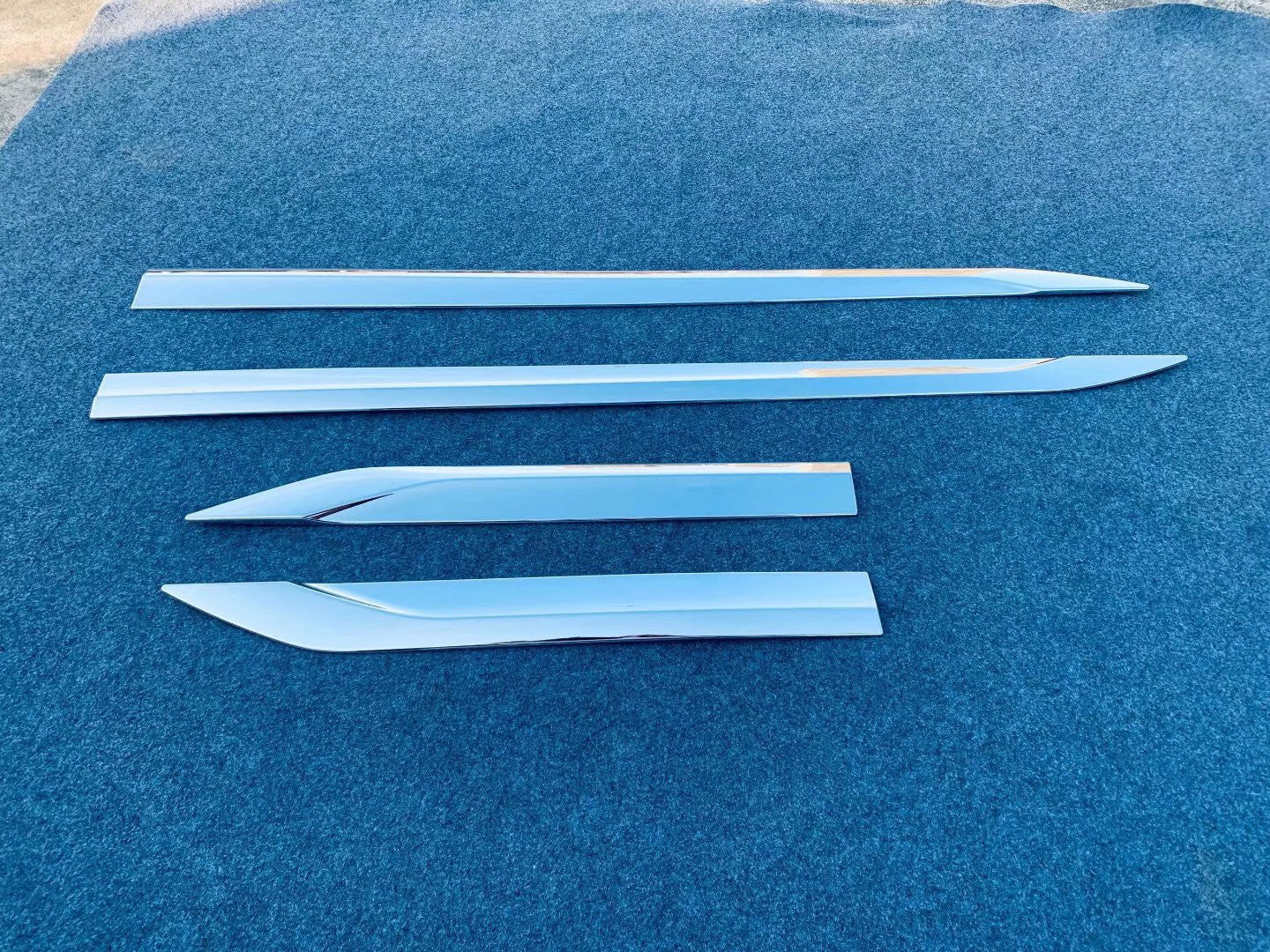 Chrome Pillar Panels for Hyundai for Elantra 2021-2023 8X Set Door Trim Mirror Cover v