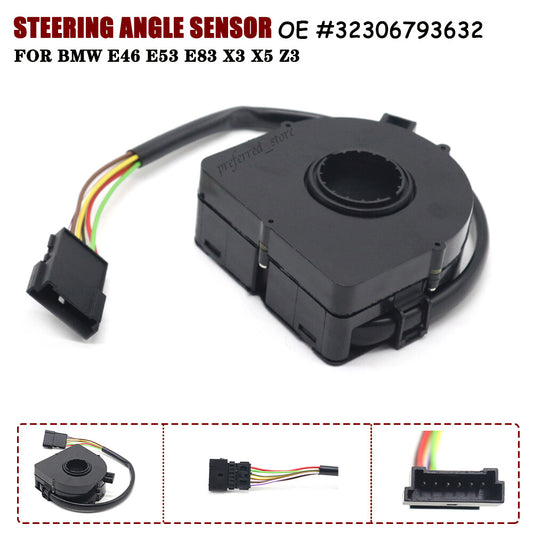 Steering angle sensor suitable for 3 , E46, 316i, 318d, 320d, 323i, 325i, 328i, 330d, M3, X3, Z3. v
