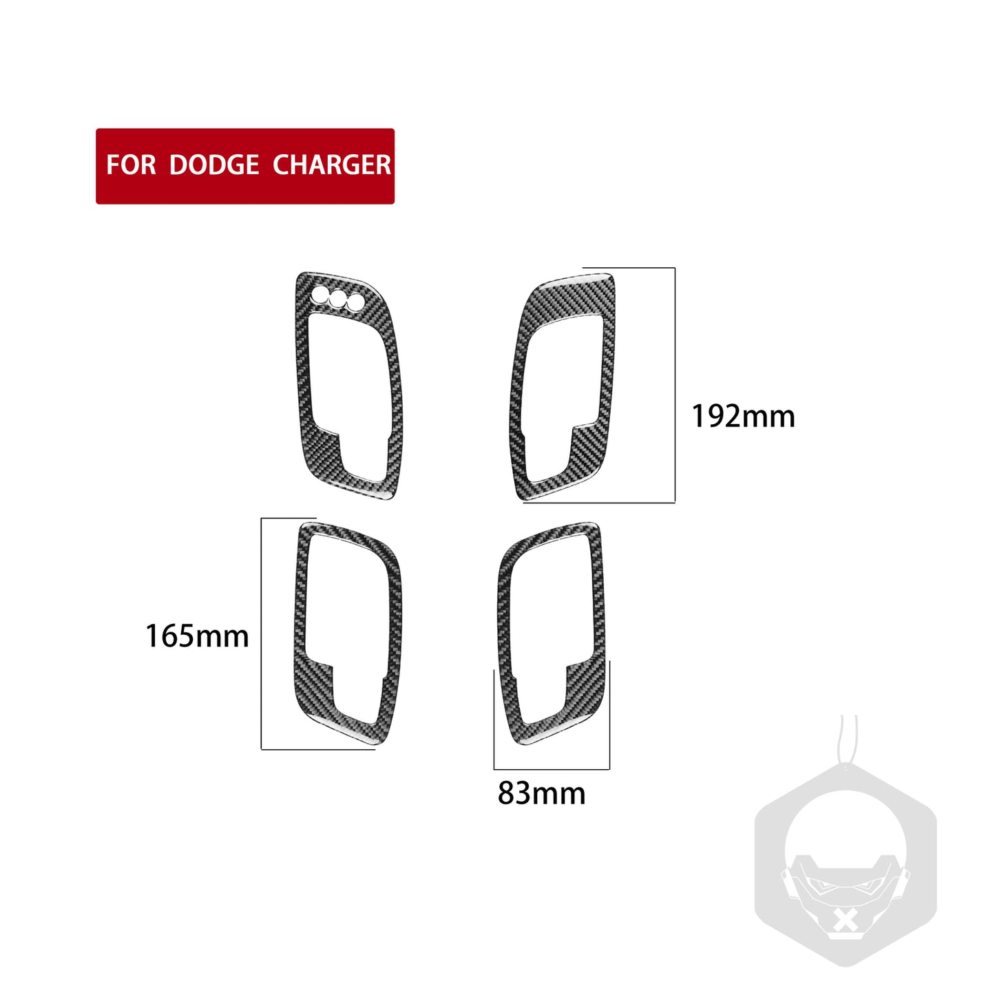Carbon Fiber Interior Steering Wheel Panel Trim for Mazda MX-5 Miata 2009-2015 v