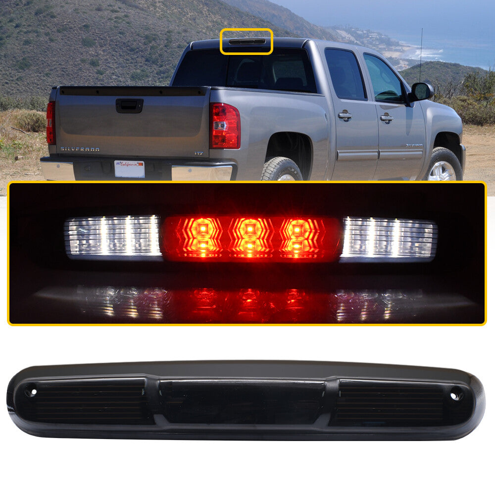 LED Third 3RD brake and cargo lights are suitable for 2007-2013 Silverado for GMC for Sierra . n