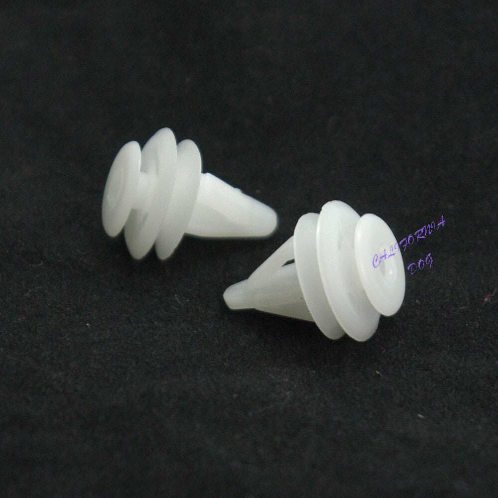 25pcs Retainer Rivet Door Trim Panel Clips 91566SP0003 Nylon for 1990-On for Honda Q