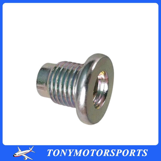 Front Oil Drain Plug for Mazda 3 2006-2013 for Mazda 5 08-13 for Mazda 6 06-14 Silver Q
