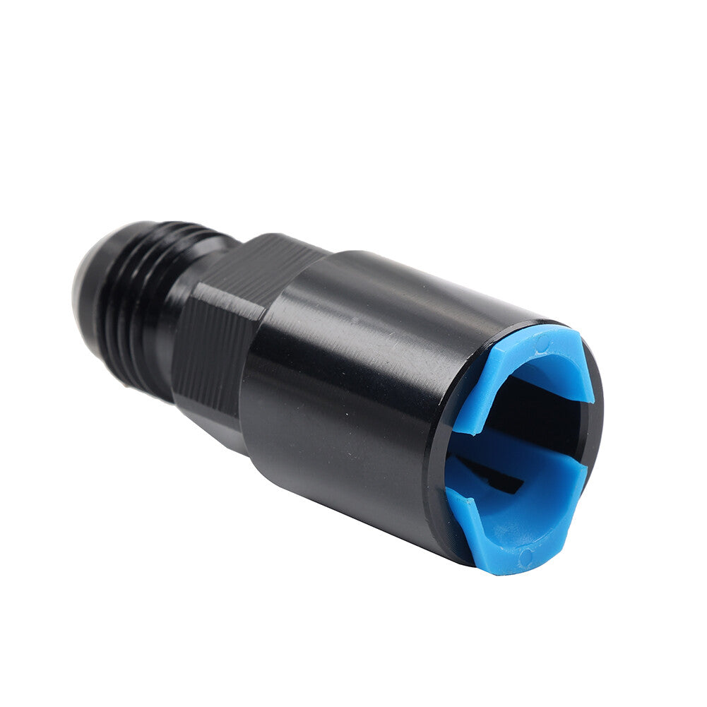 Male to 3/8 Female SAE Quick-Disconnect Push-On EFI Fuel Rail Fitting 6AN
