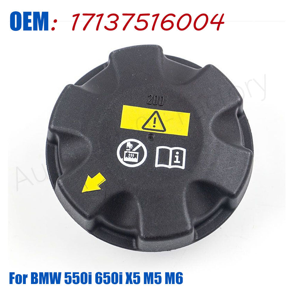 Radiator Overflow Coolant Recovery Expansion Tank Cap for BMW 550i 650i X5 M5 M6