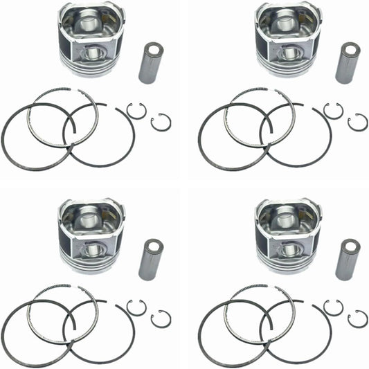Pistons Rings Set CR 11:1 / Mast 84mm compatible with BMW220i 320i 420i 520i F22 F30 14843 B