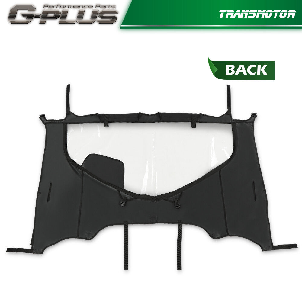 Fits 16-23 for Honda Pioneer 1000 / 1000-5 UTV Fabric rear panel waterproof- v
