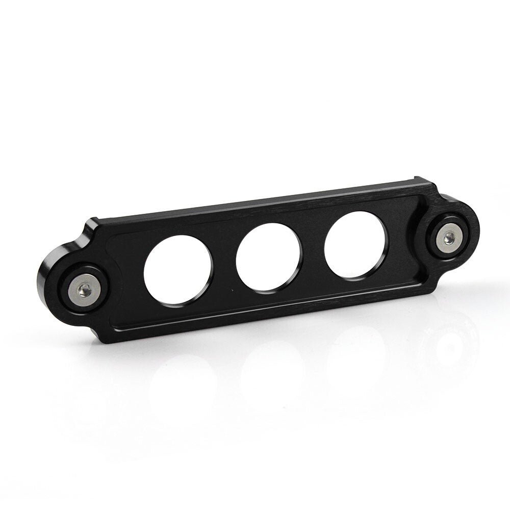 Black JDM Oil Filler Cap Water Radiator Cap Battery Tie Down Ki for Honda for Civic Q