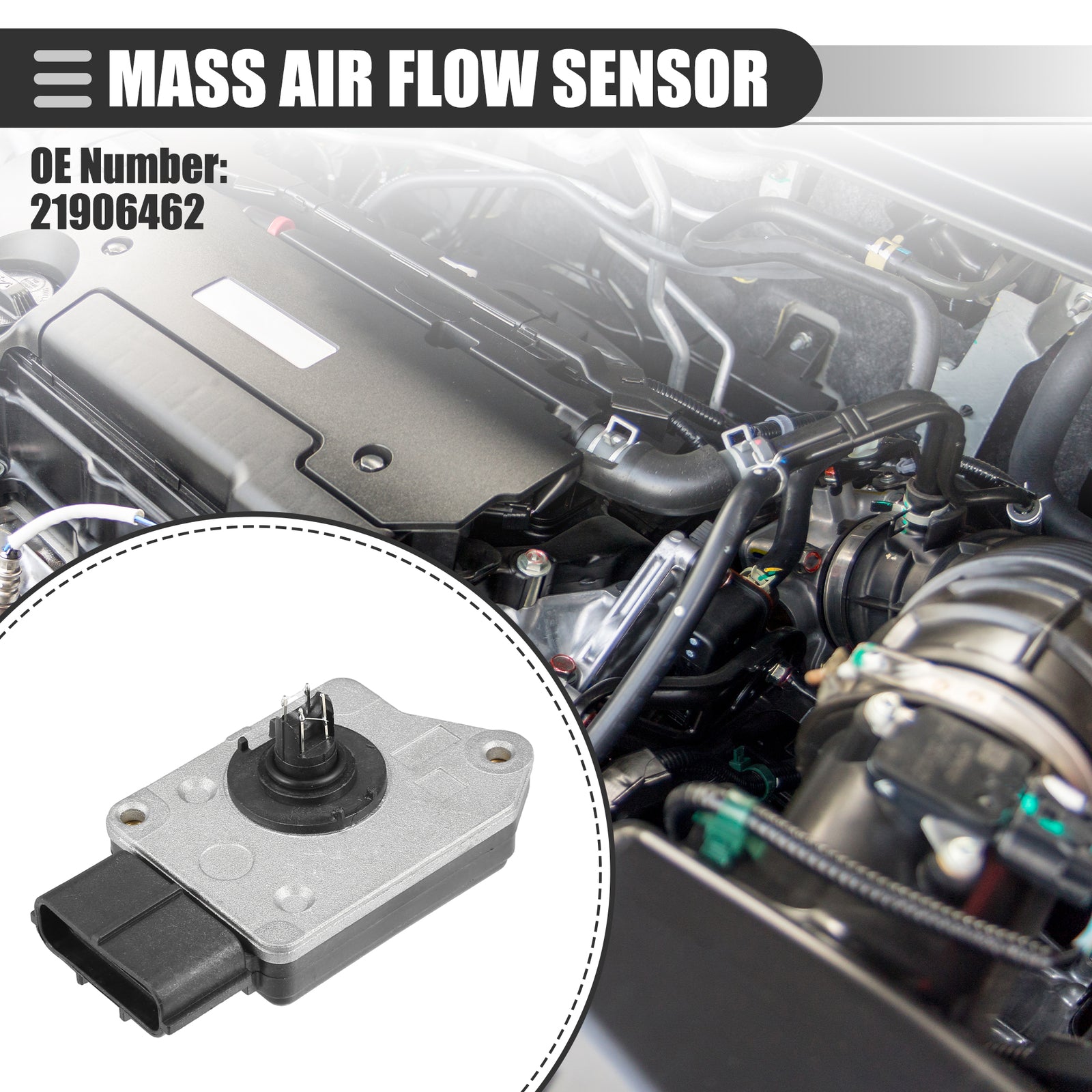 Air Flow Sensor Meter for Ford E-150 E-250 E-350 1998-1999 No.F8LZ12B579AA