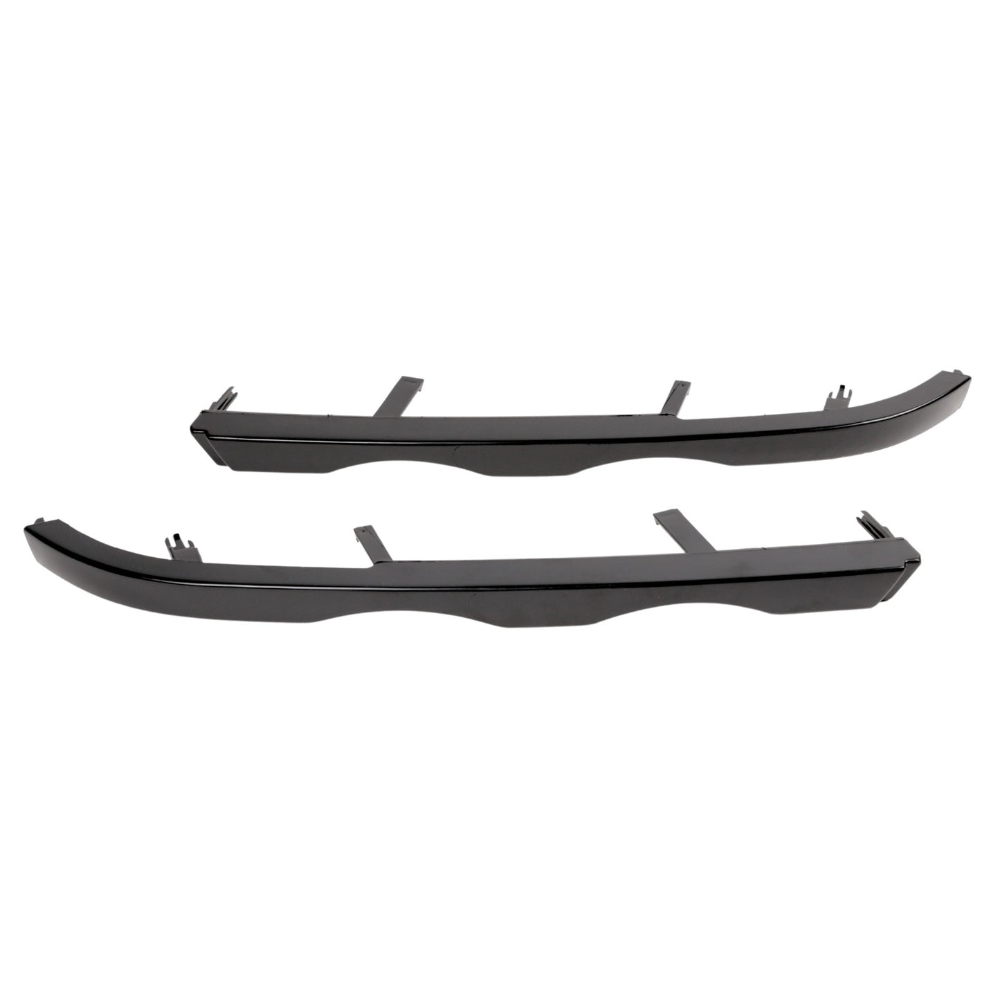 Two-piece front lower headlight molding trim filler for BMW 3 Series E46 4D 1998-2001