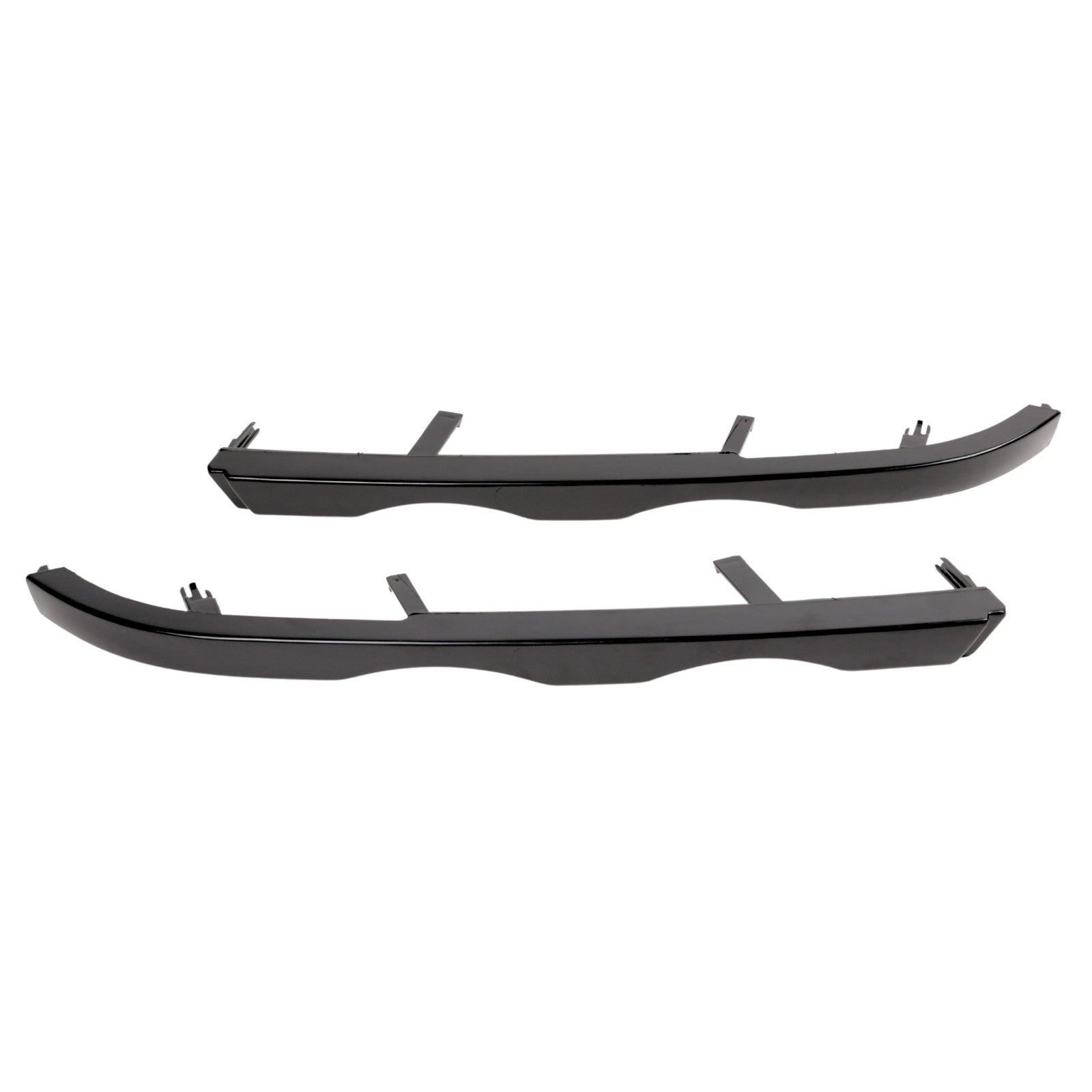 Two-piece front lower headlight molding trim filler for BMW 3 Series E46 4D 1998-2001
