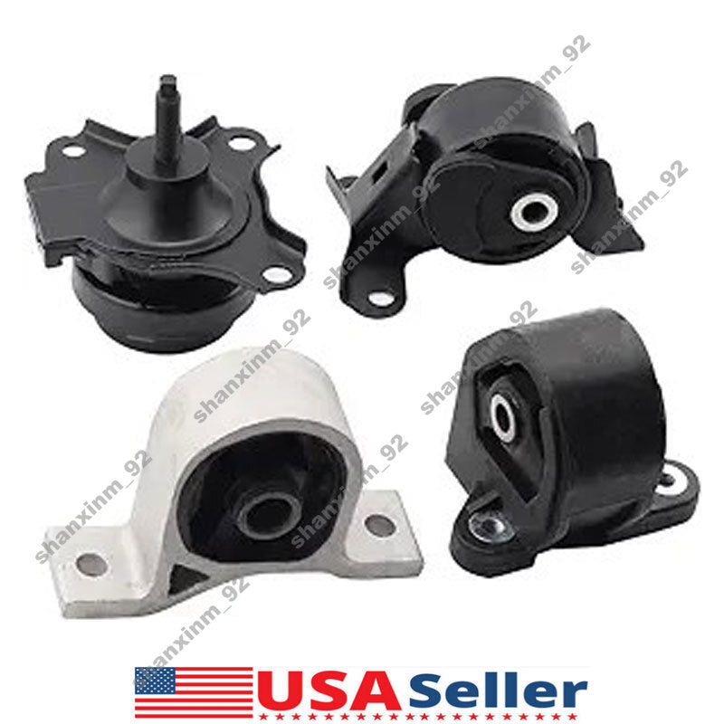 4Pcs Engine Motor  AT Transmission Mount for Honda for Civic 1.7L 2001-2005 A4511
