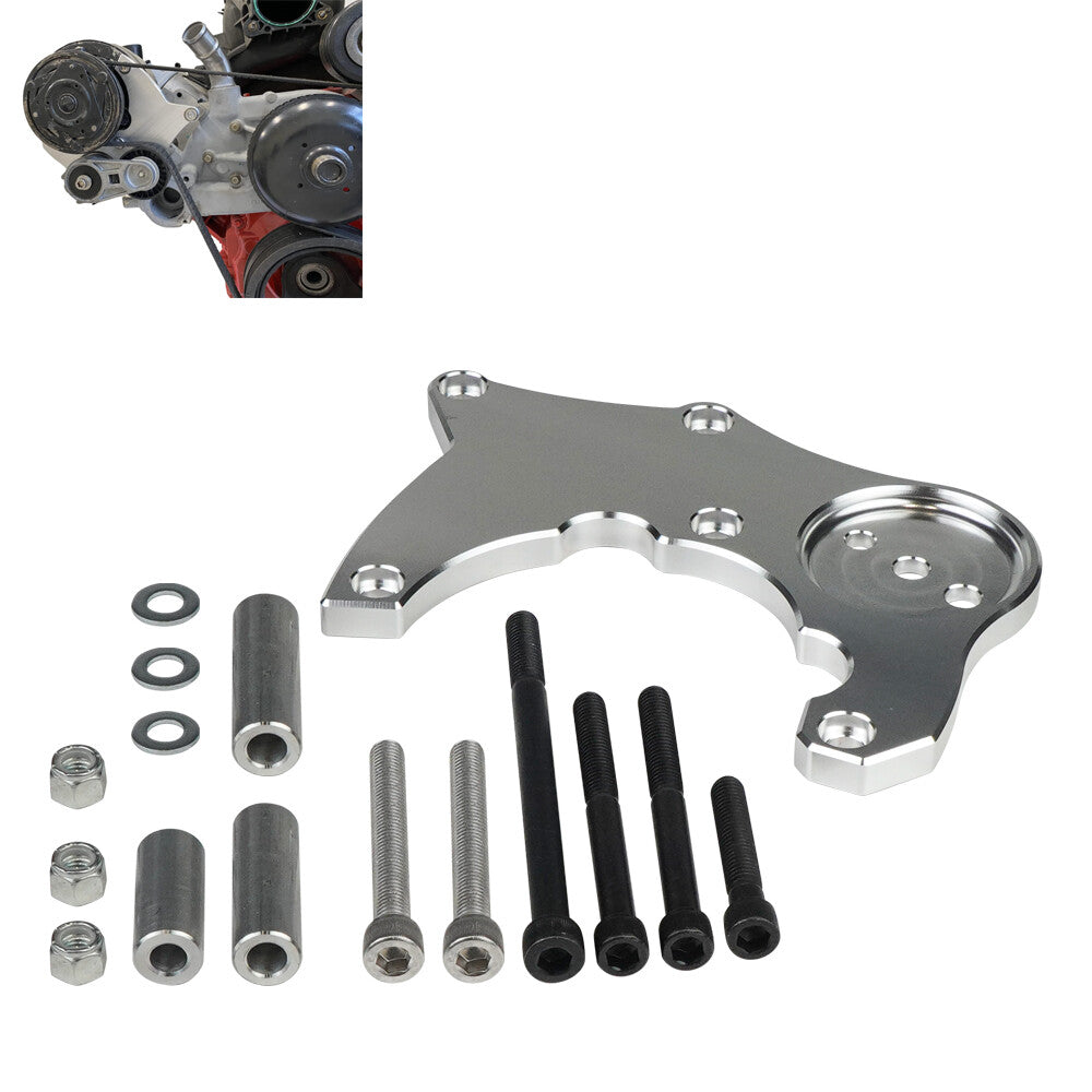 LS R4 AC Compressor Bracket for Chevy for GMC 1999-2013 LS LQ LS2 LS3 LS6 4.8 5.3 Q