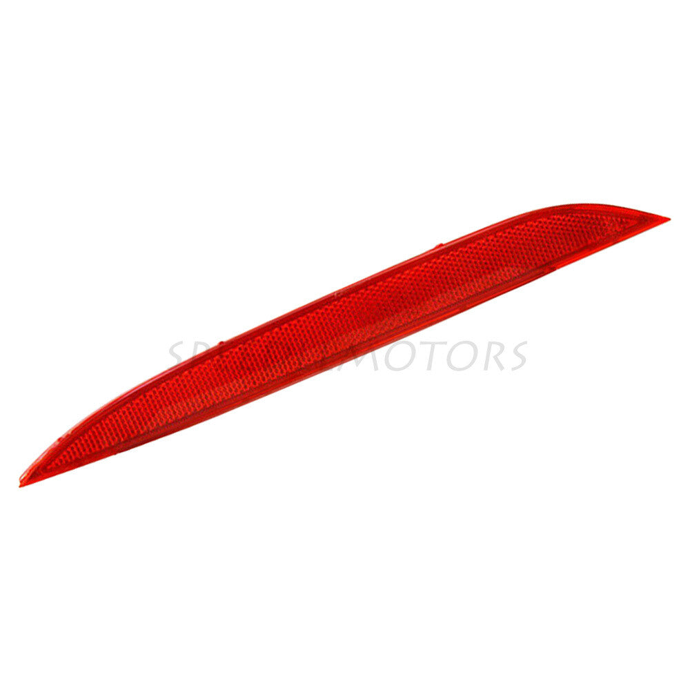 Rear Left Bumper Reflector Red for 2014-2016 for Kia Forte 1.8L 2.0L Driver Side New