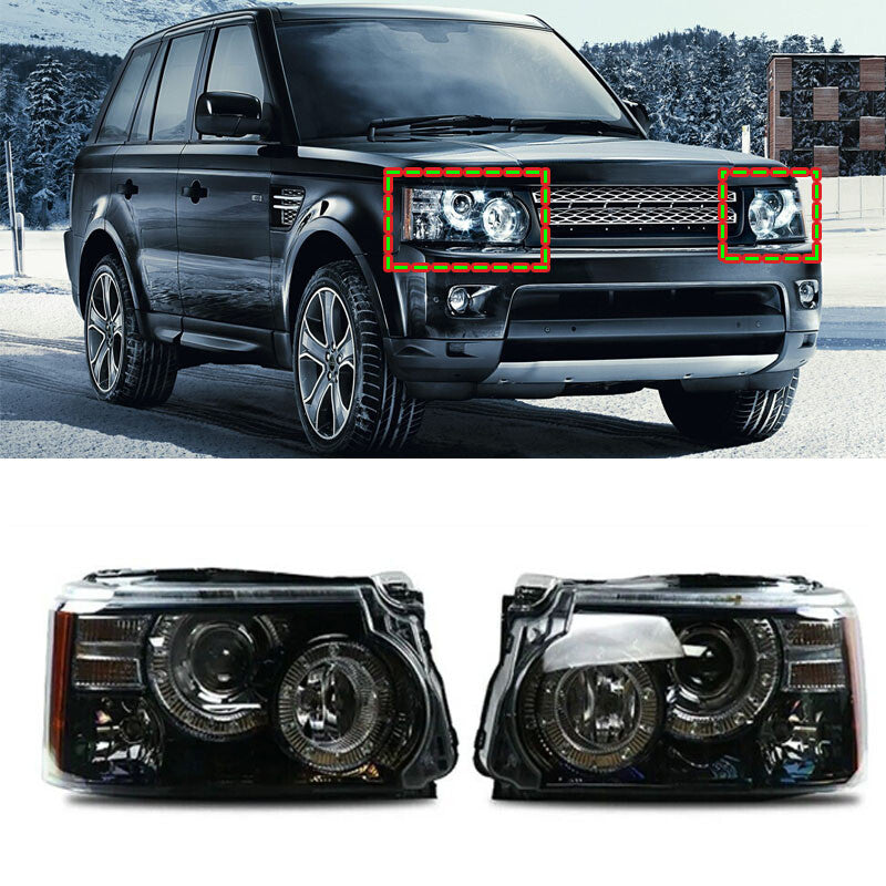 LH and right-hand headlight assembly are suitable for Land Rover for Range Rover Sport L320 2010 - 2013