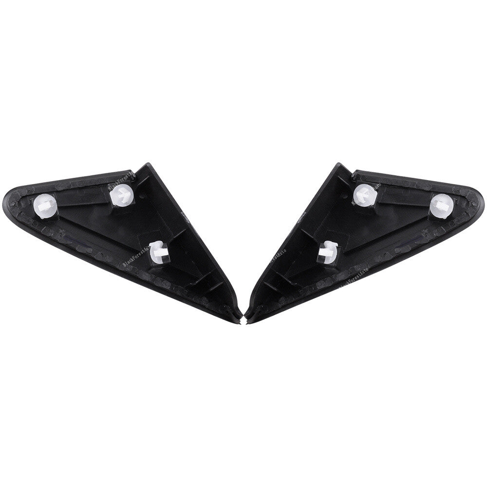Pair Rearview Mirror Molding Trim CapTriangle for Cruze 09-14 Front LeftRight