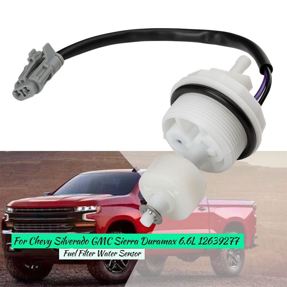 Water in Fuel Indicator Sensor fit for Chevy Silverado for GMC for Sierra Duramax 6.6L Q