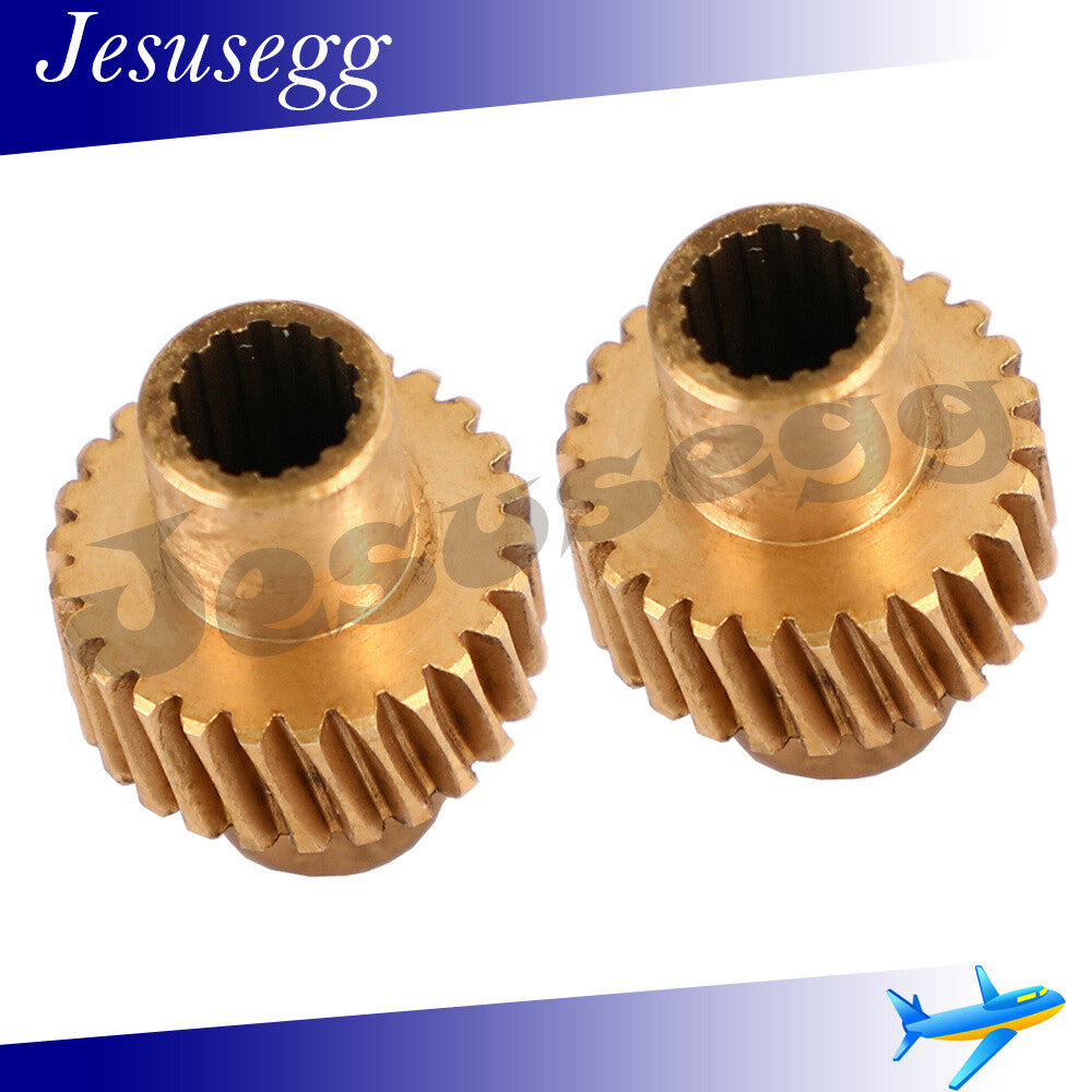 2X Adjustment Wheel Gear Brass Wheel Gear for Toyota for Land Cruiser LC80 AAGER018 Q