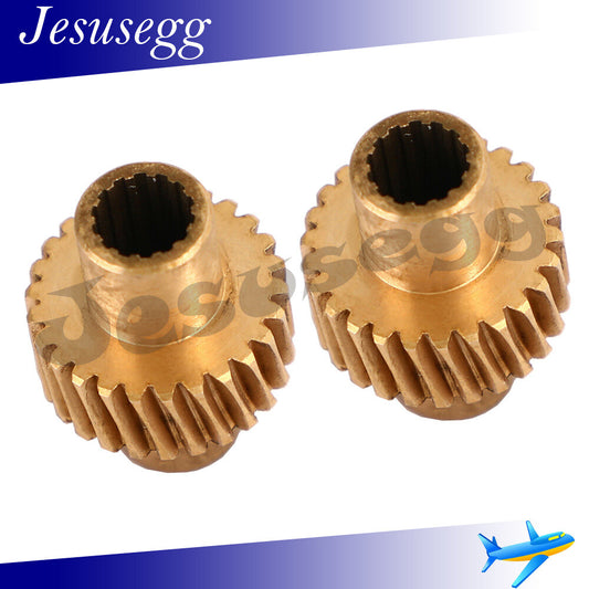 2X Adjustment Wheel Gear Brass Wheel Gear for Toyota for Land Cruiser LC80 AAGER018 Q