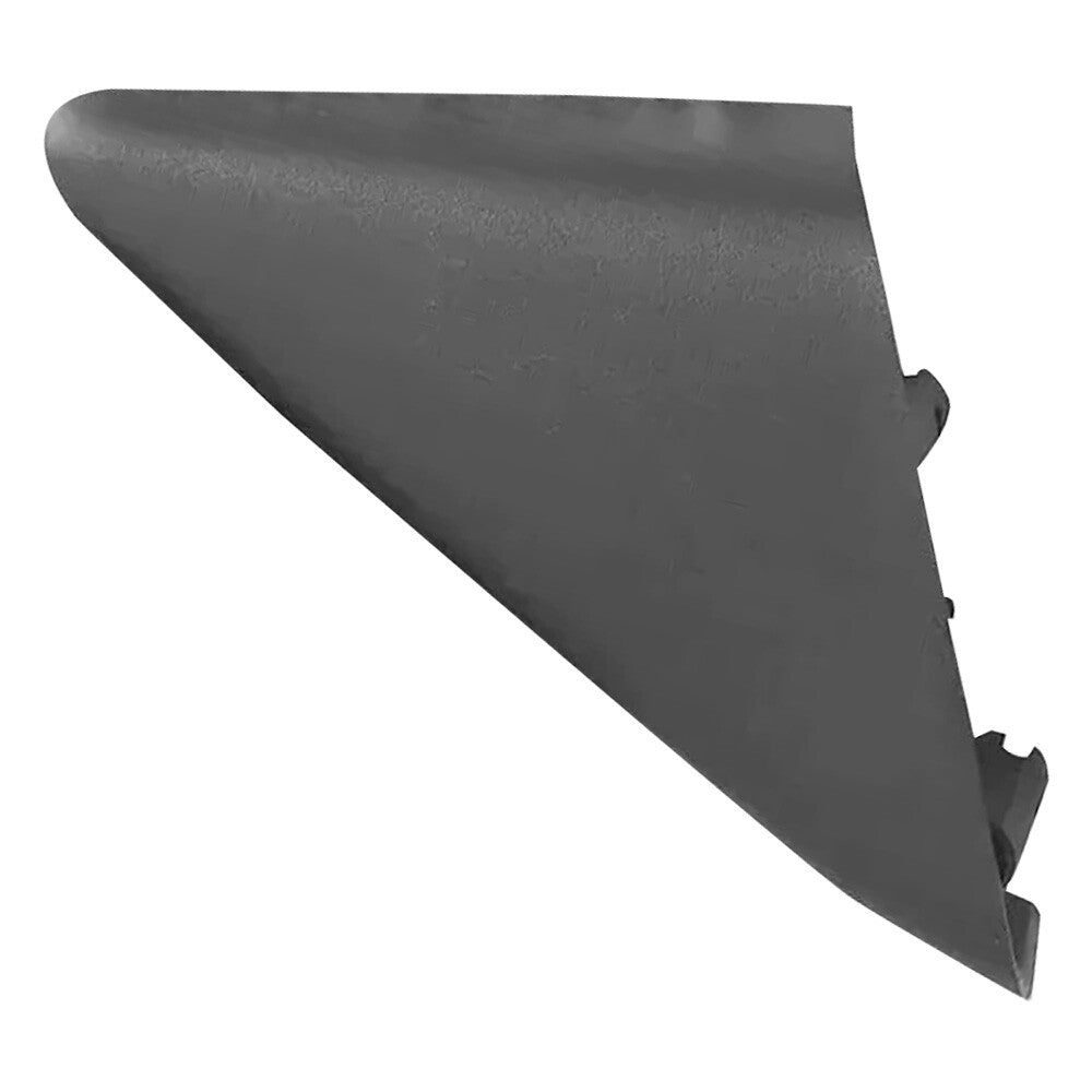 Right Passenger Door Triangle Cover Black Plastic for Genesis Coupe 2009-2012