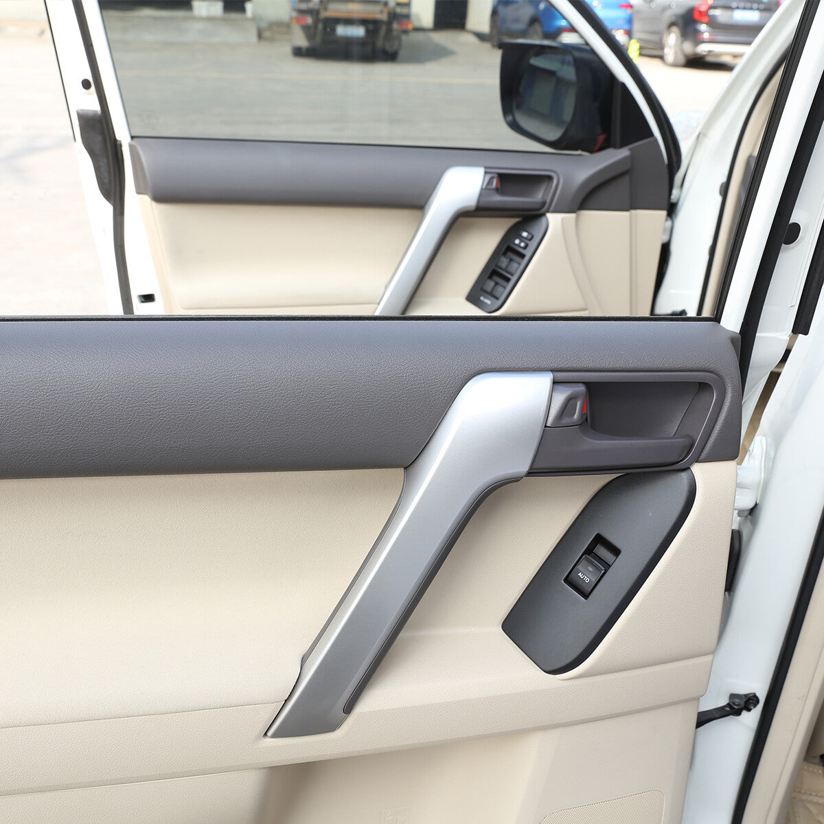 2-Pack Chrome Front Fog Light Eyebrow Cover Trim for Honda Pilot 2015-2022- v