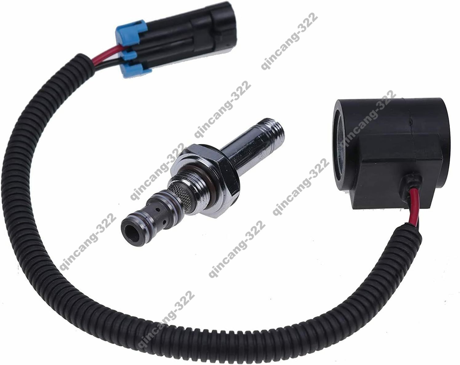 12V Solenoid Valve Coil 6675559 for Bobcat Loader S130 S150 S175 S205 S300 S450