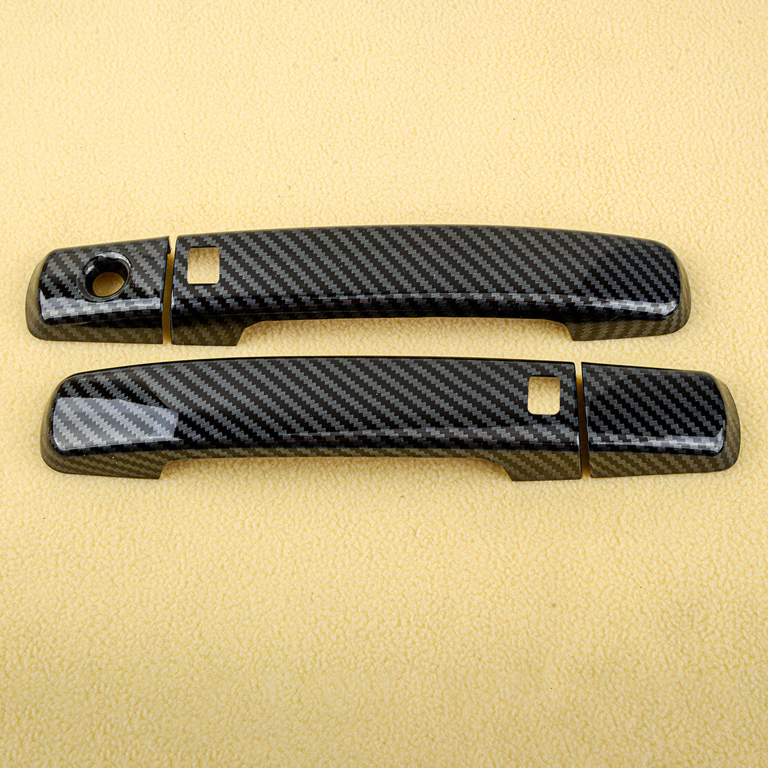 4Pcs Carbon Fiber Style for Smart Side Door Handle Frame Fit for Nissan Altima 08-13
