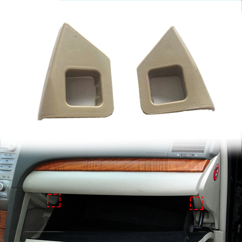 1 Pair Fixed Lock Bracket Glove Box Door Cover for Camry XV40 2006-2011 v
