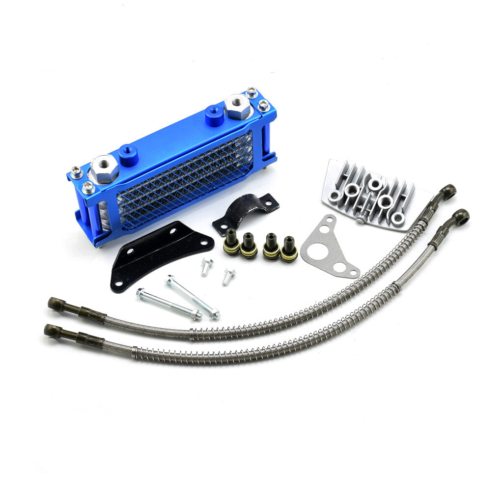 Off-road Motorcycle blue Modified Oil Cooler Oil Cooling Tool Dirt Bike ATV